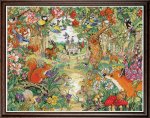 Castle In The Clearing Counted Cross Stitch Kit (image for) Castle In The Clearing Counted Cross Stitch Kit